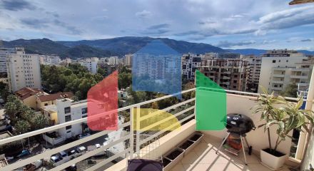 1+1 с двумя балконами, Влера, 84 м.кв