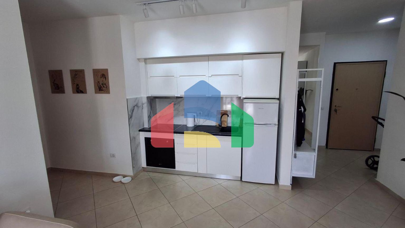 1+1 с двумя балконами, Влера, 84 м.кв