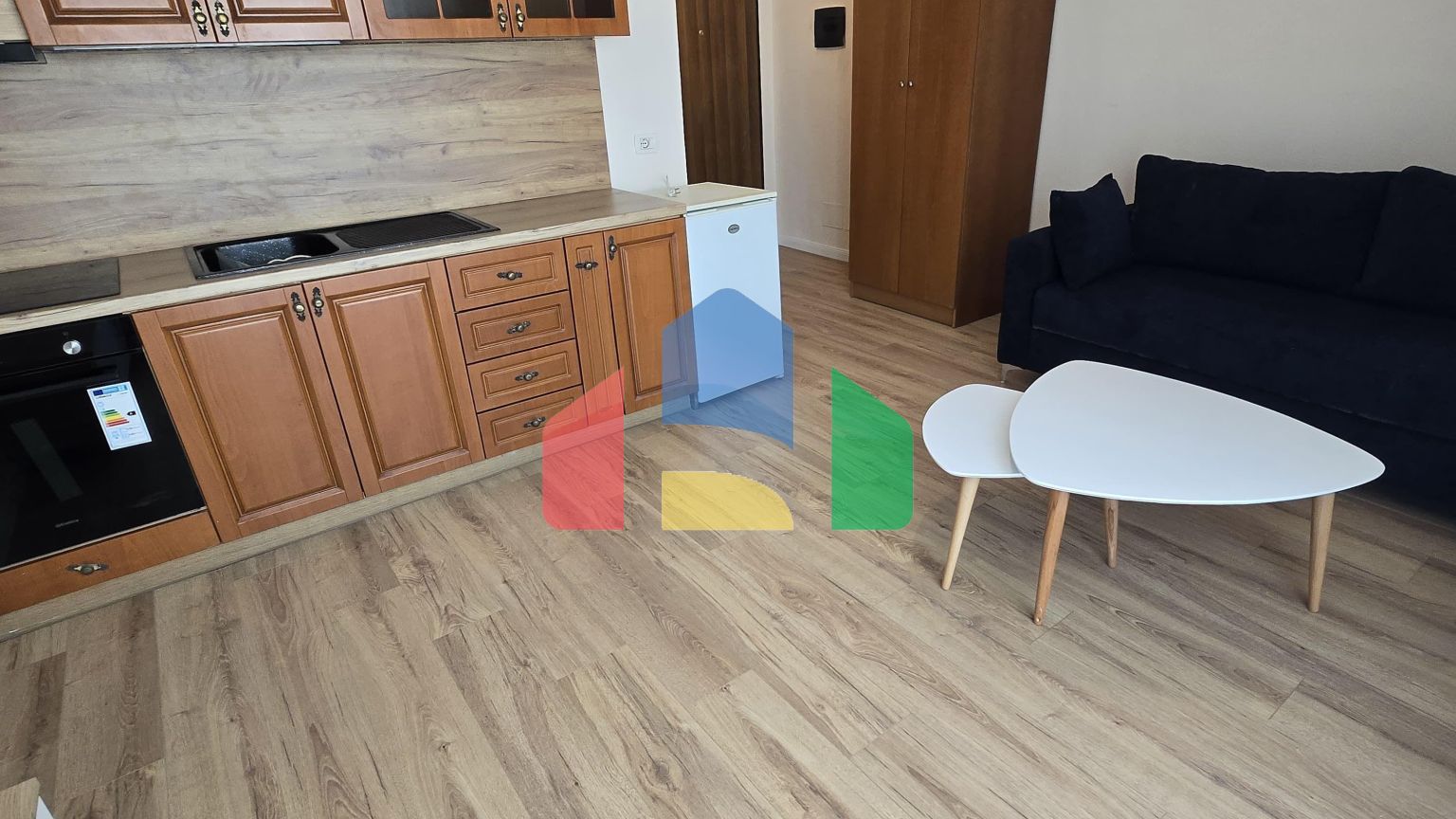 Студия с балконом и террасой 36 м.кв, р-н Пляж, 32,1 м.кв