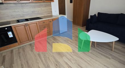 Студия с балконом и террасой 36 м.кв, р-н Пляж, 32,1 м.кв