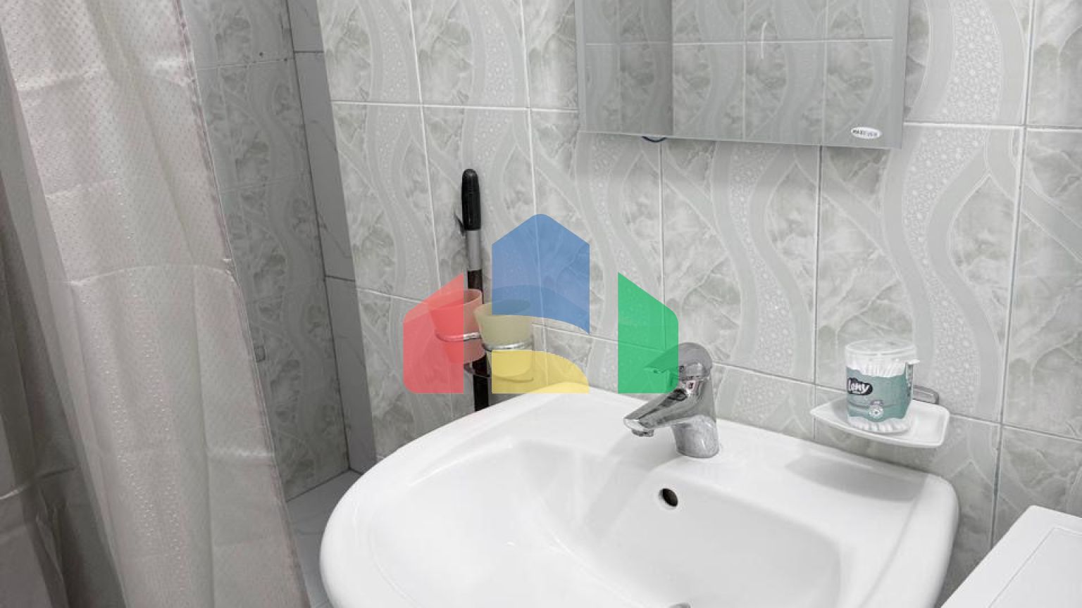 1+1 с балконом, р-н Пляж, 55 м.кв, 50 метров до моря