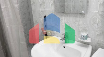 1+1 с балконом, р-н Пляж, 55 м.кв, 50 метров до моря