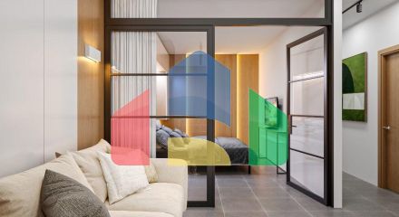 2+1 с видом на море, р-н Пляж Иллирия, 67,4 м.кв