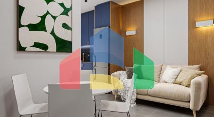 2+1 с видом на море, р-н Пляж Иллирия, 67,4 м.кв