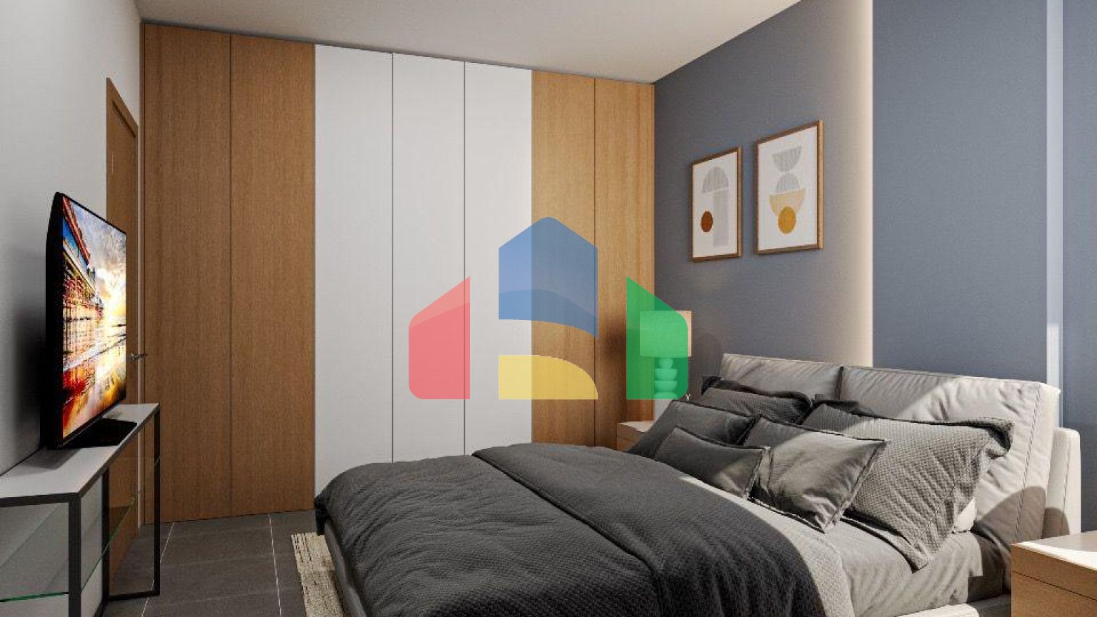 2+1 с видом на море, р-н Пляж Иллирия, 67,4 м.кв