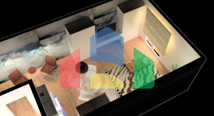 2 студии с балконом, город Влера на Лунгомаре, 97 м.кв