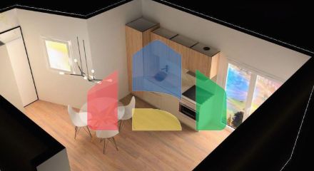 2 студии с балконом, город Влера на Лунгомаре, 97 м.кв