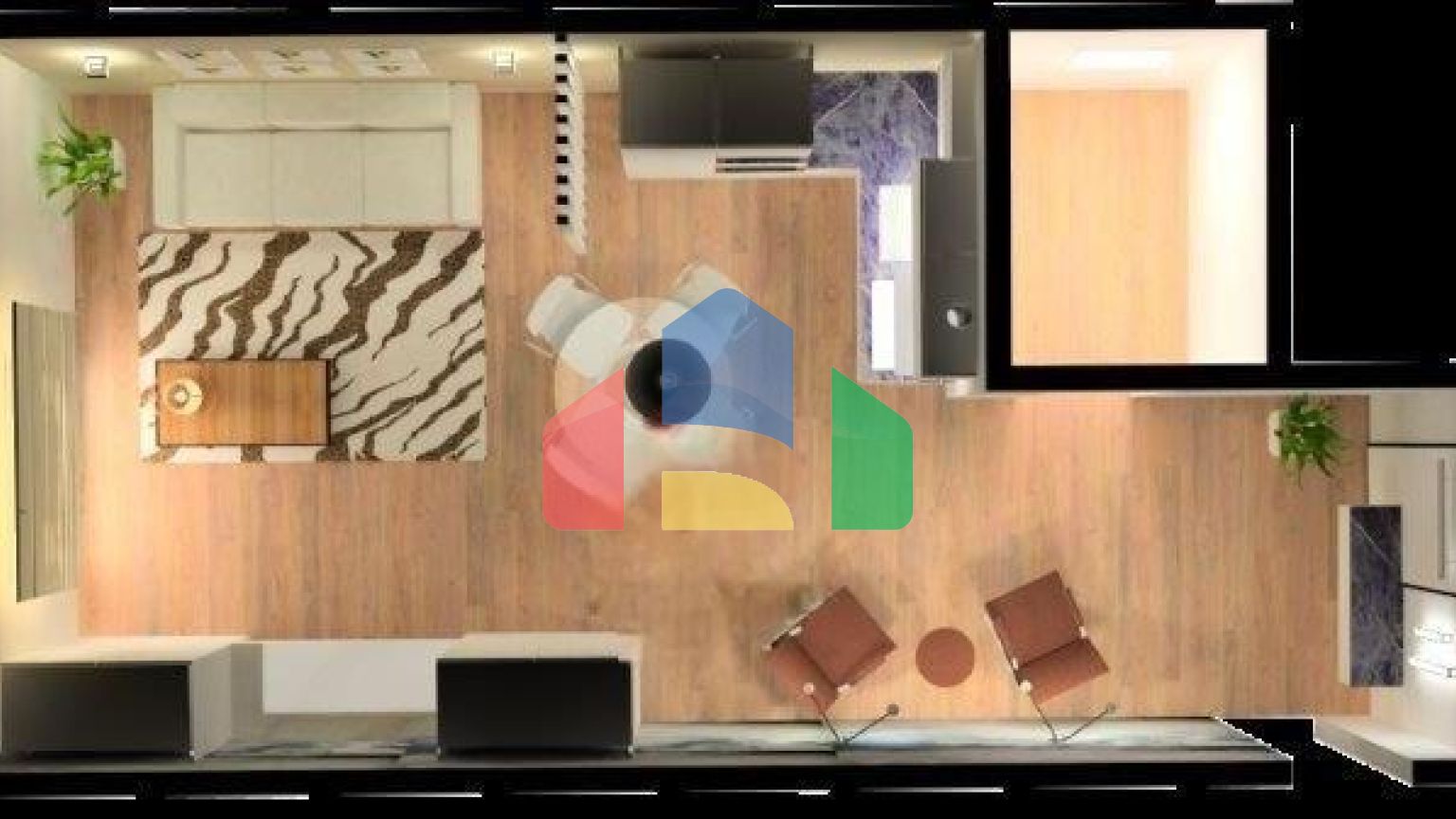 2 студии с балконом, город Влера на Лунгомаре, 97 м.кв