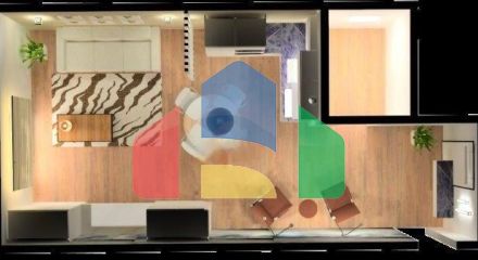 2 студии с балконом, город Влера на Лунгомаре, 97 м.кв