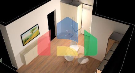 2 студии с балконом, город Влера на Лунгомаре, 97 м.кв