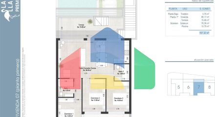 Комплекс премиум бунгал в Сан Педро Дель Пинатар (Мурсия)