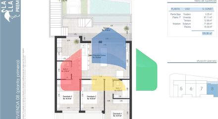 Комплекс премиум бунгал в Сан Педро Дель Пинатар (Мурсия)