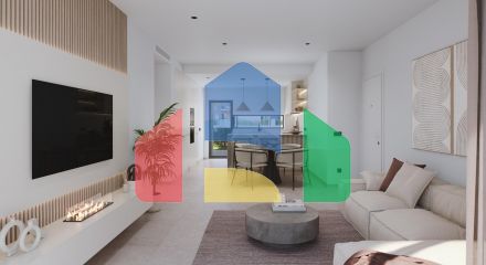 Luxury apartments in the exclusive Santa Rosalía Lake and Life Resort. Murcia (GF A)