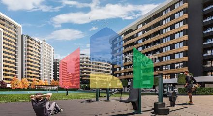 Квартири від забудовника в Азимут