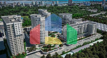 Двухкомнатная квартира в Централ Парк