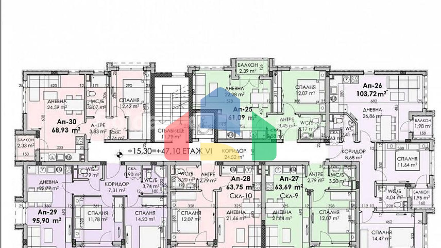 Квартири від забудовника в Скарабей Мадіка