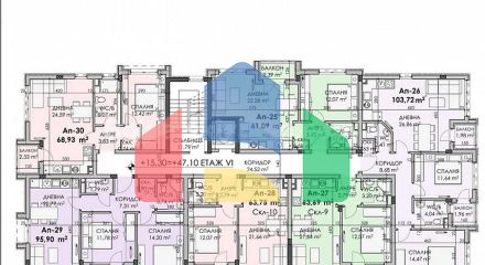 Квартири від забудовника в Скарабей Мадіка