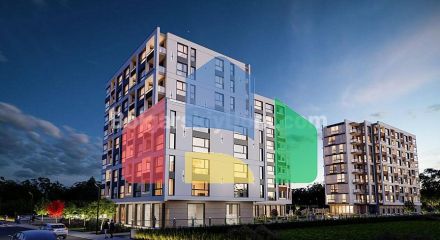 Двокімнатна квартира з підземним гаражем в Тіффані Гарденс