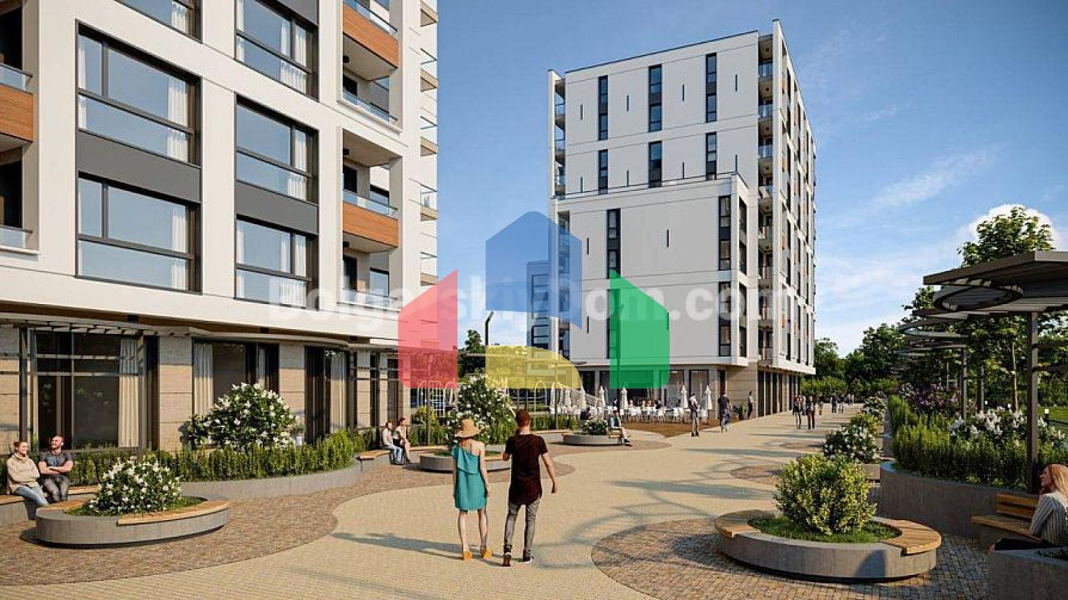 Двокімнатна квартира з підземним гаражем в Тіффані Гарденс