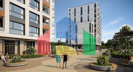 Двокімнатна квартира з підземним гаражем в Тіффані Гарденс