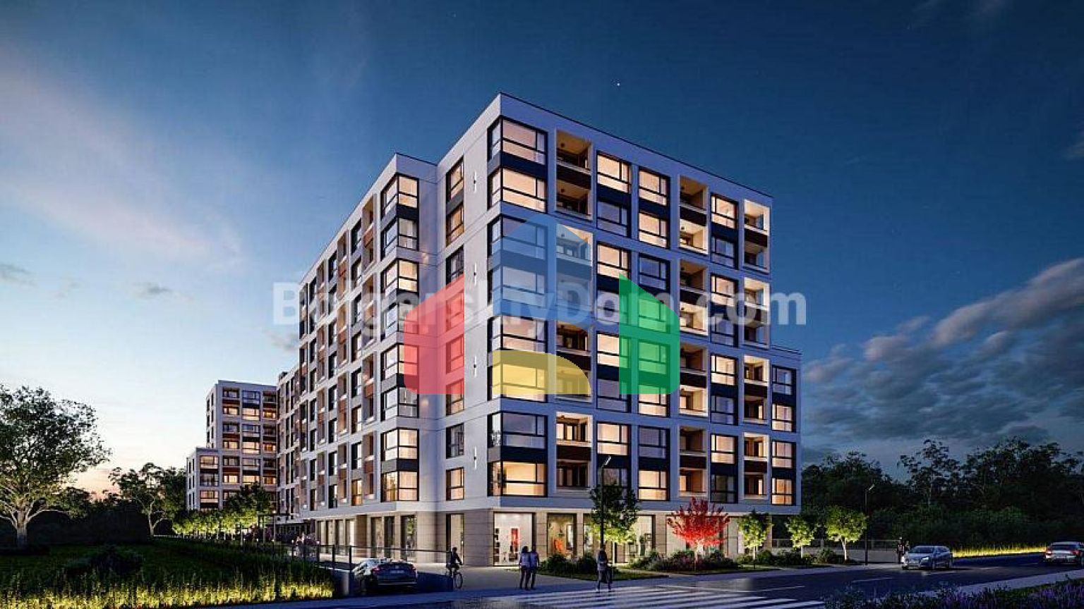 Двокімнатна квартира з підземним гаражем в Тіффані Гарденс