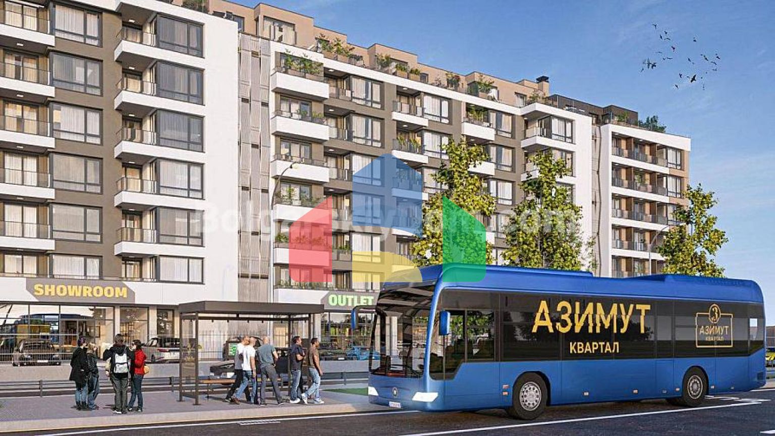 Квартири від забудовника в Азимут Ринг