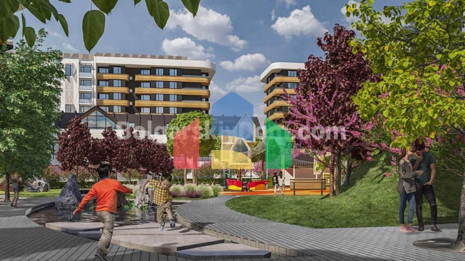 Трикімнатна квартира в Атлас 2