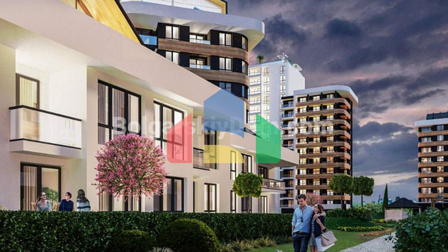 Трикімнатна квартира в Атлас 2