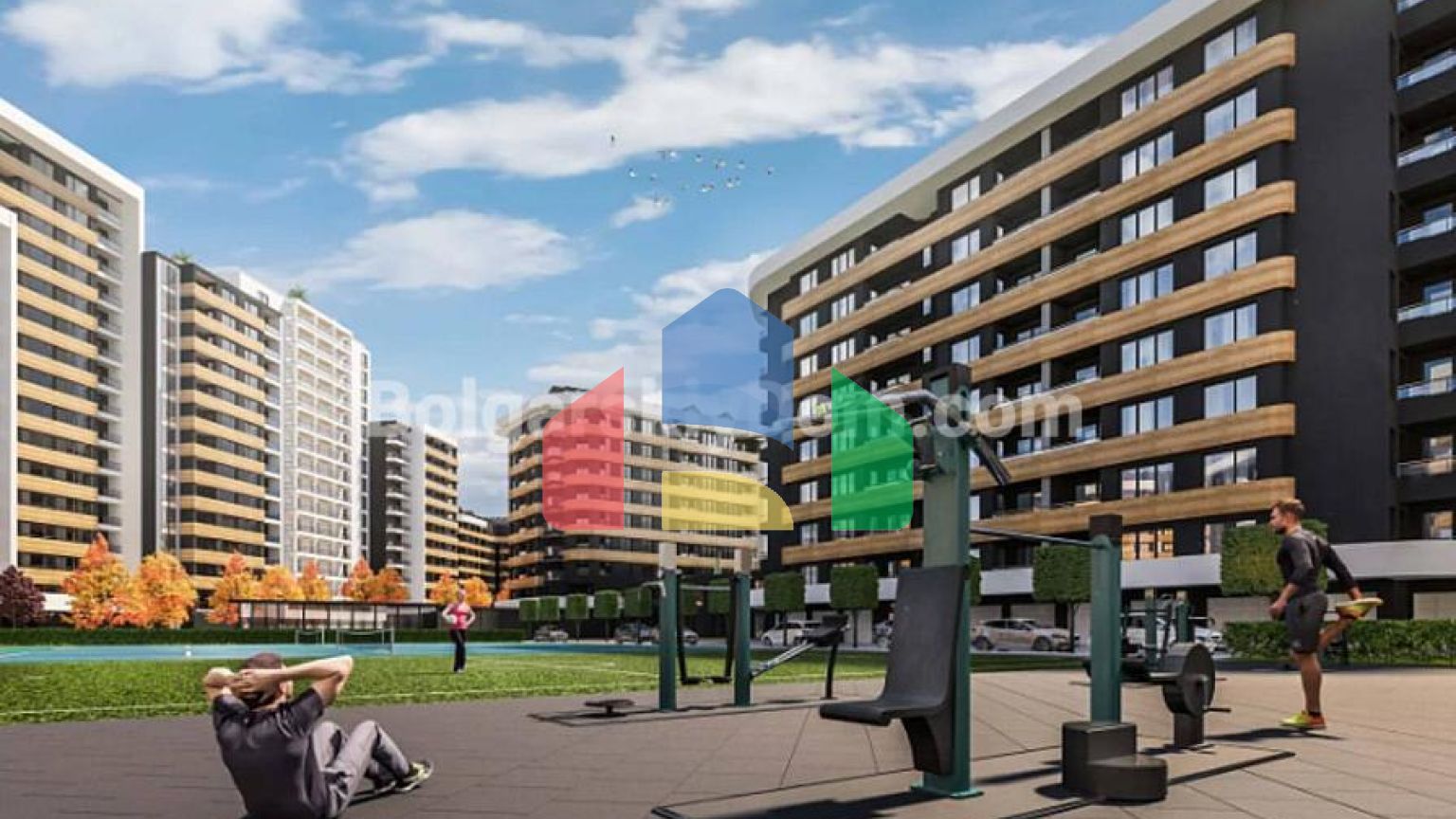 Трикімнатна квартира в Атлас 2