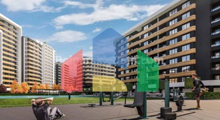 Трикімнатна квартира в Атлас 2