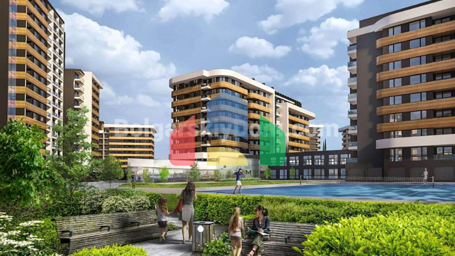 Трикімнатна квартира в Атлас 2