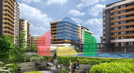 Трикімнатна квартира в Атлас 2