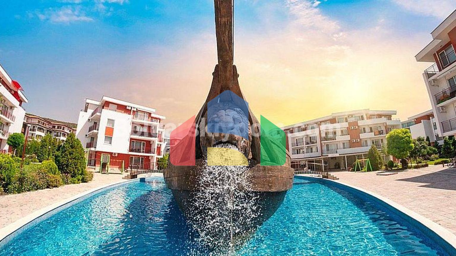 Двухкомнатная квартира в Привилидж Форт