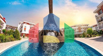 Двухкомнатная квартира в Привилидж Форт