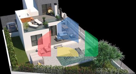 Виллы современного дизайна у моря Виллы современного дизайна у моря