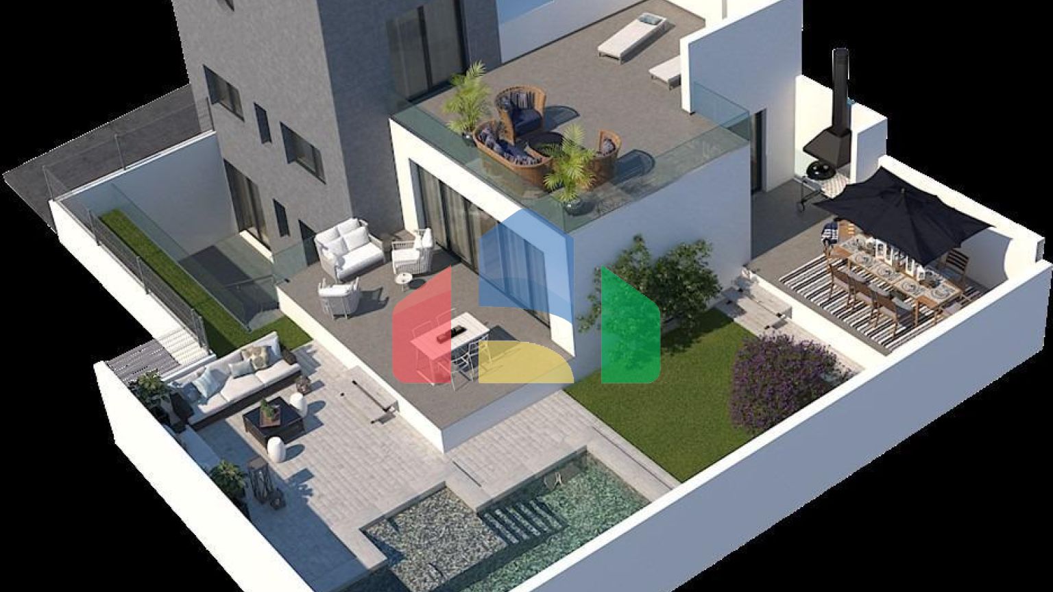 Виллы современного дизайна у моря