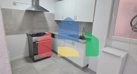 Квартира с тремя спальнями на третьем этаже, готовая к заселению