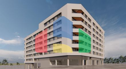 Дома новой постройки на «Золотой миле»