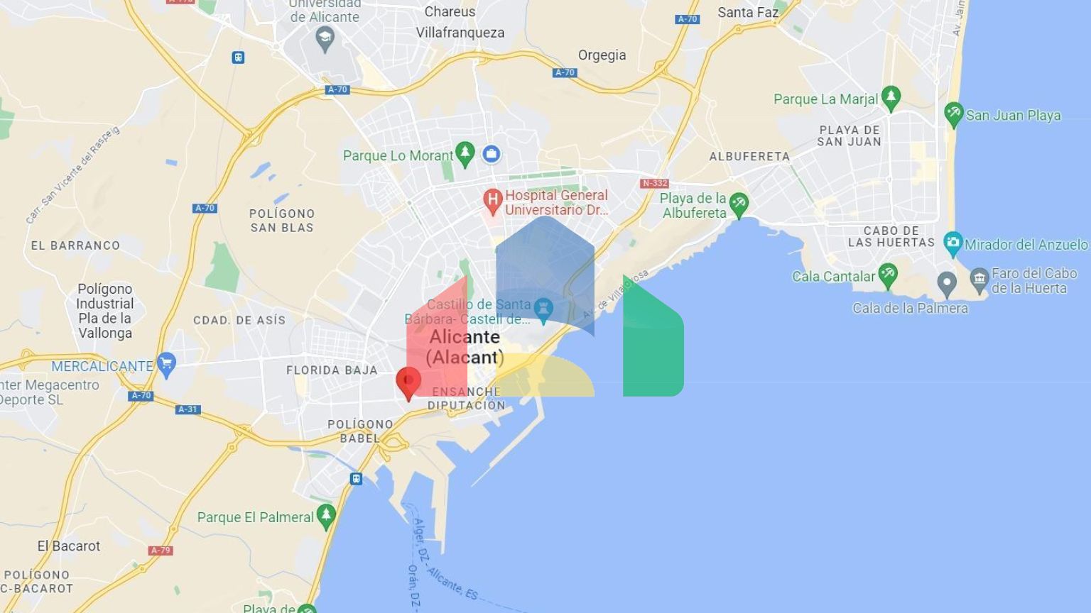 Дома новой постройки на «Золотой миле»