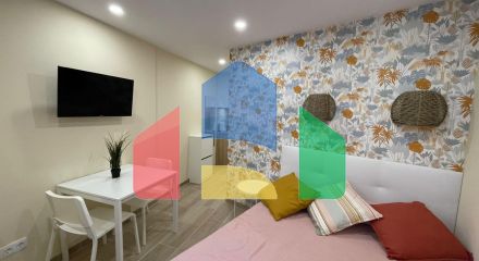 Floor divided into studios. Investor opportunity.