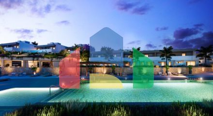 New construction semi-detached homes in Vistahermosa Norte