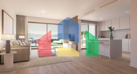 New construction semi-detached homes in Vistahermosa Norte