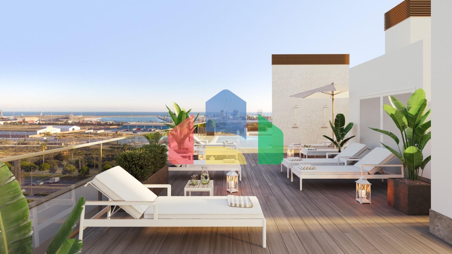 Дома новой постройки на «Золотой миле»