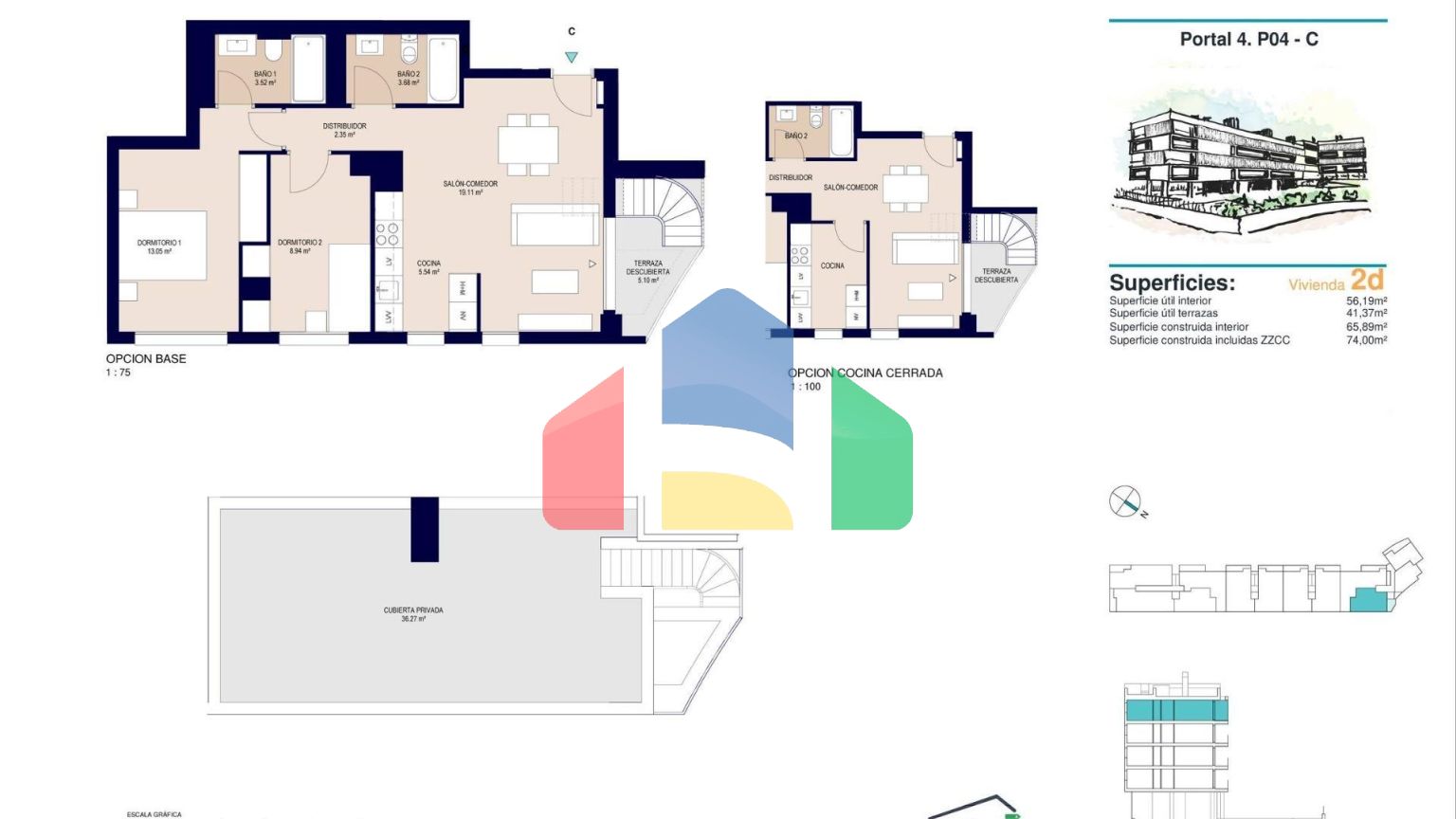 Новый жилой комплекс в Аликанте с открытыми видами на город.