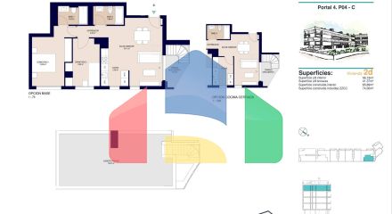 Новый жилой комплекс в Аликанте с открытыми видами на город. Новый жилой комплекс в Аликанте с открытыми видами на город.