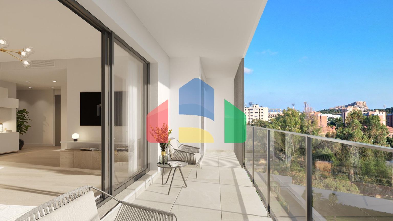 Новый жилой комплекс в Сан-Агустине, Аликанте, с потрясающими видами на город
