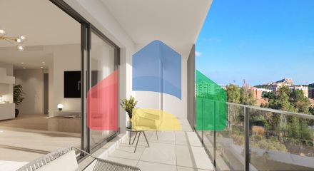 Новый жилой комплекс в Сан-Агустине, Аликанте, с потрясающими видами на город Новый жилой комплекс в Сан-Агустине, Аликанте, с потрясающими видами на город