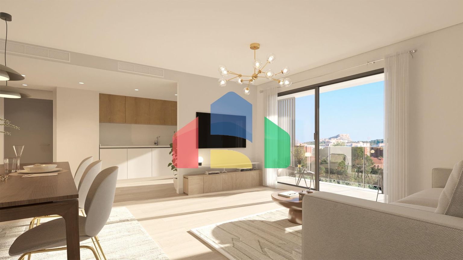 Новый жилой комплекс в Сан-Агустине, Аликанте, с потрясающими видами на город