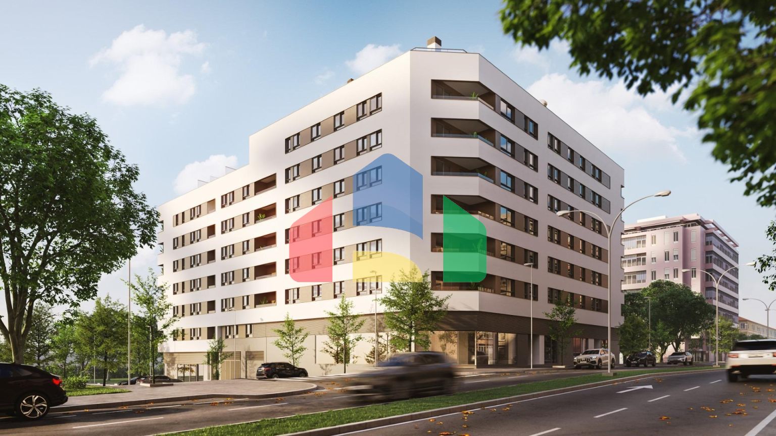 Дома новой постройки на «Золотой миле»