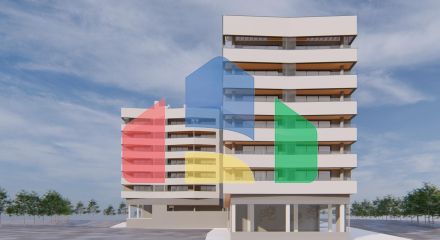 Дома новой постройки на «Золотой миле»